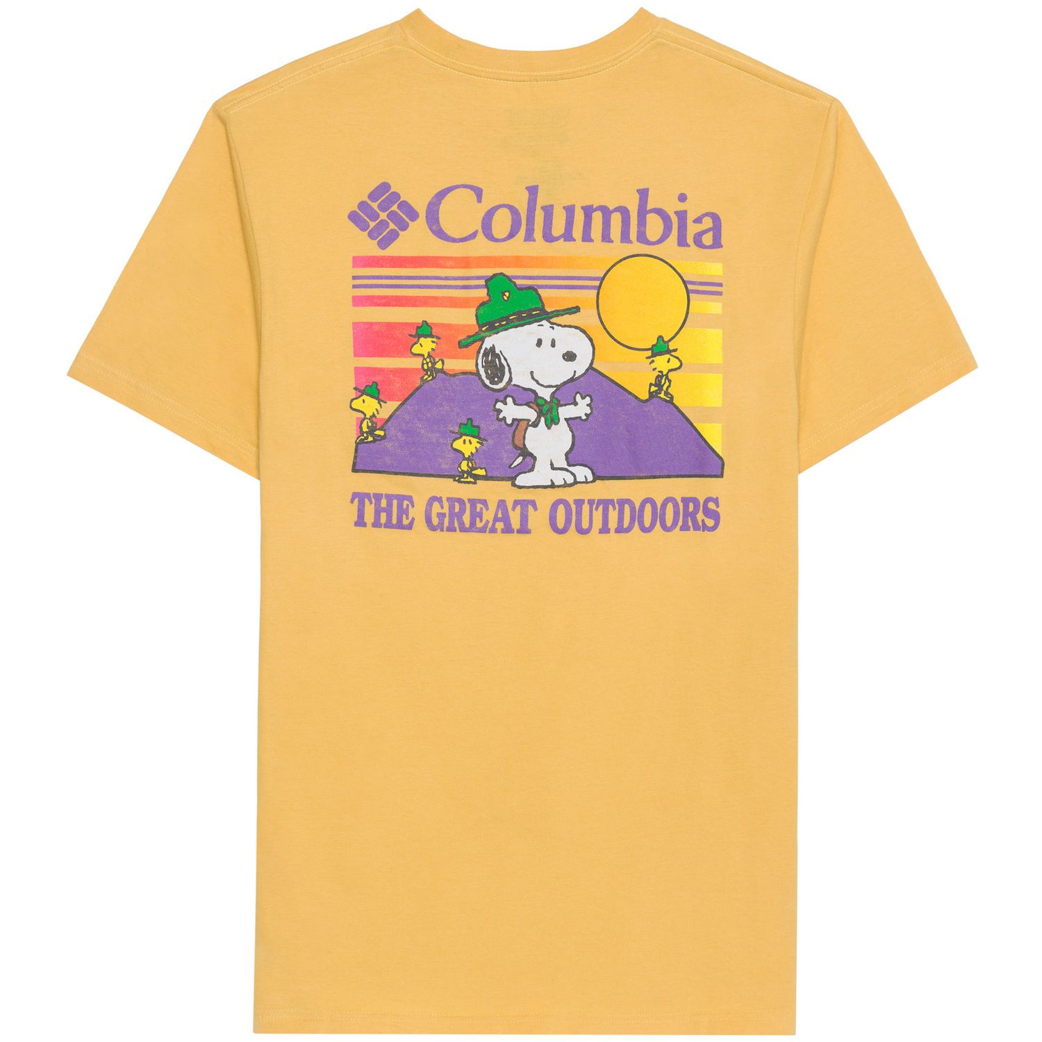 yellow snoopy t shirt