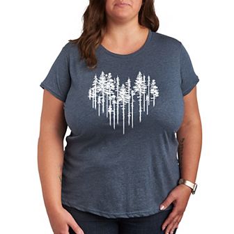 Plus Heart Trees Graphic Tee