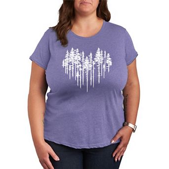 Plus Heart Trees Graphic Tee