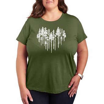 Plus Heart Trees Graphic Tee