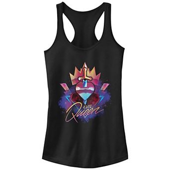 Disney Villains Snow White Evil Queen Emblem Juniors' Racerback Tank Top