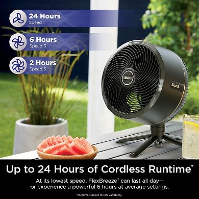 Shark® FlexBreeze Indoor/Outdoor Fan with InstaCool Misting (FA222)