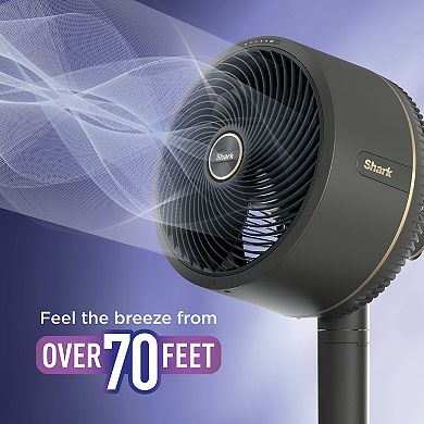 Shark FlexBreeze Outdoor & Indoor Fan with InstaCool Misting attachment. Portable, Quiet, Powerful (FA222)
