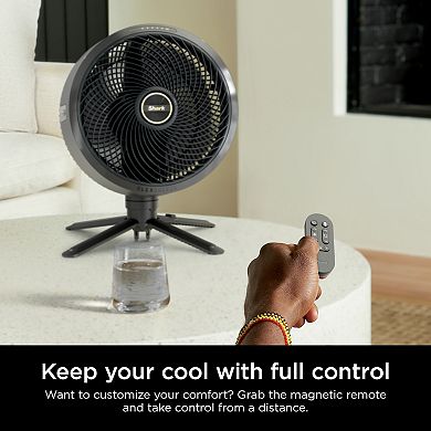 Shark FlexBreeze Outdoor & Indoor Fan with InstaCool Misting attachment. Portable, Quiet, Powerful (FA222)