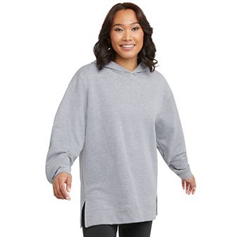 Women's Hanes® EcoSmart Fleece Tunic Hoodie