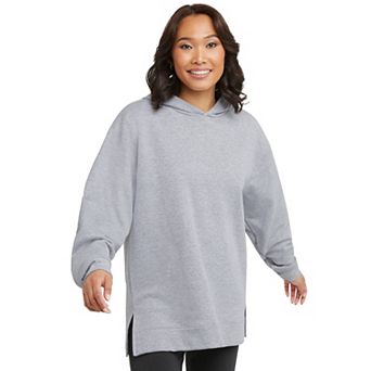 Women's Hanes® EcoSmart Fleece Tunic Hoodie