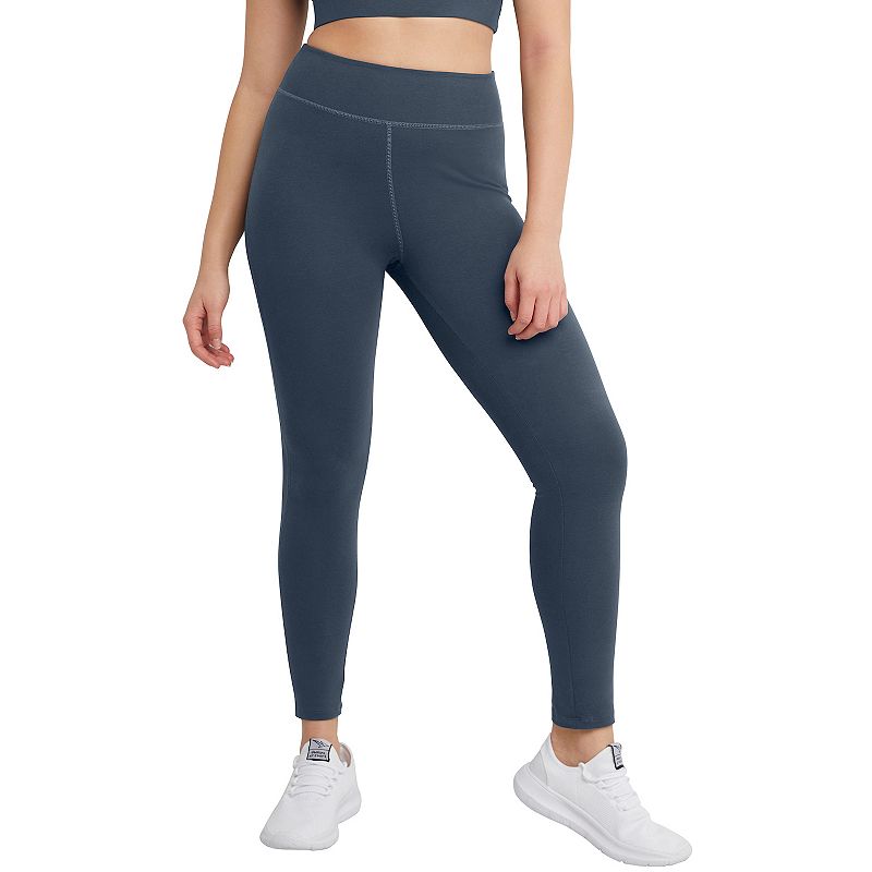 High-Waist Reflective Piping Fitness Leggings