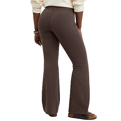 Women's Hanes® Originals Stretch Jersey Flare Pants