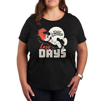 Plus Woody Woodpecker Lazy Days Graphic Tee