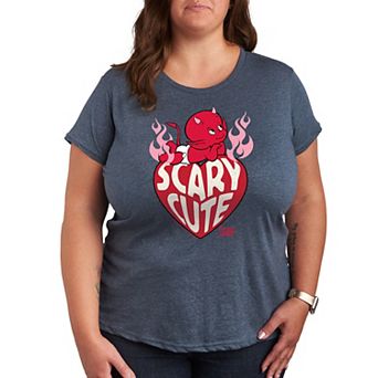 Plus Hot Stuff Scary Cute Graphic Tee