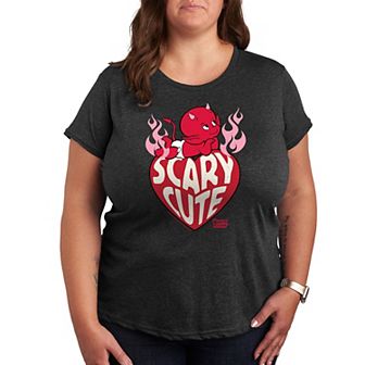 Plus Hot Stuff Scary Cute Graphic Tee