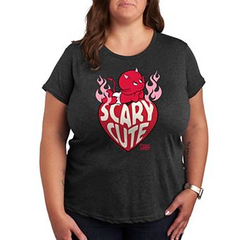 Plus Hot Stuff Scary Cute Graphic Tee
