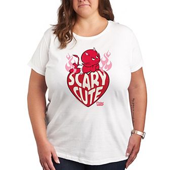 Plus Hot Stuff Scary Cute Graphic Tee