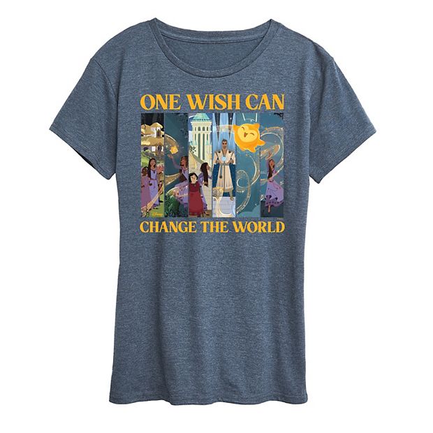 Disney's Wish Women's Change The World Graphic Tee