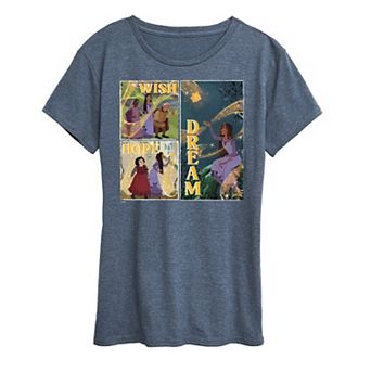 Disney's Wish Women's Wish Hope Dream Graphic Tee