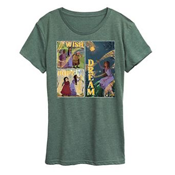 Disney's Wish Women's Wish Hope Dream Graphic Tee