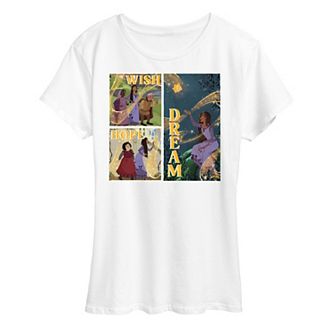 Disney's Wish Women's Wish Hope Dream Graphic Tee