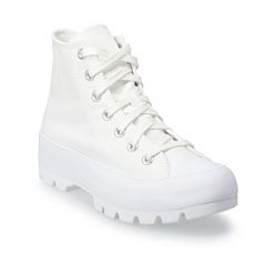 Platform chuck hot sale taylors white