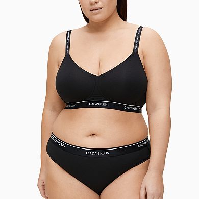 Plus Size Calvin Klein Archive Logo Lightly Lined Bralette QF5951
