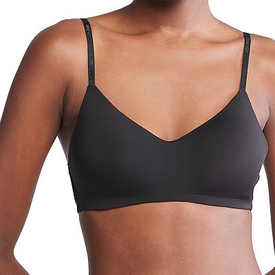 Calvin Klein Women s Form to Body Lightly Lined Bralette Black L