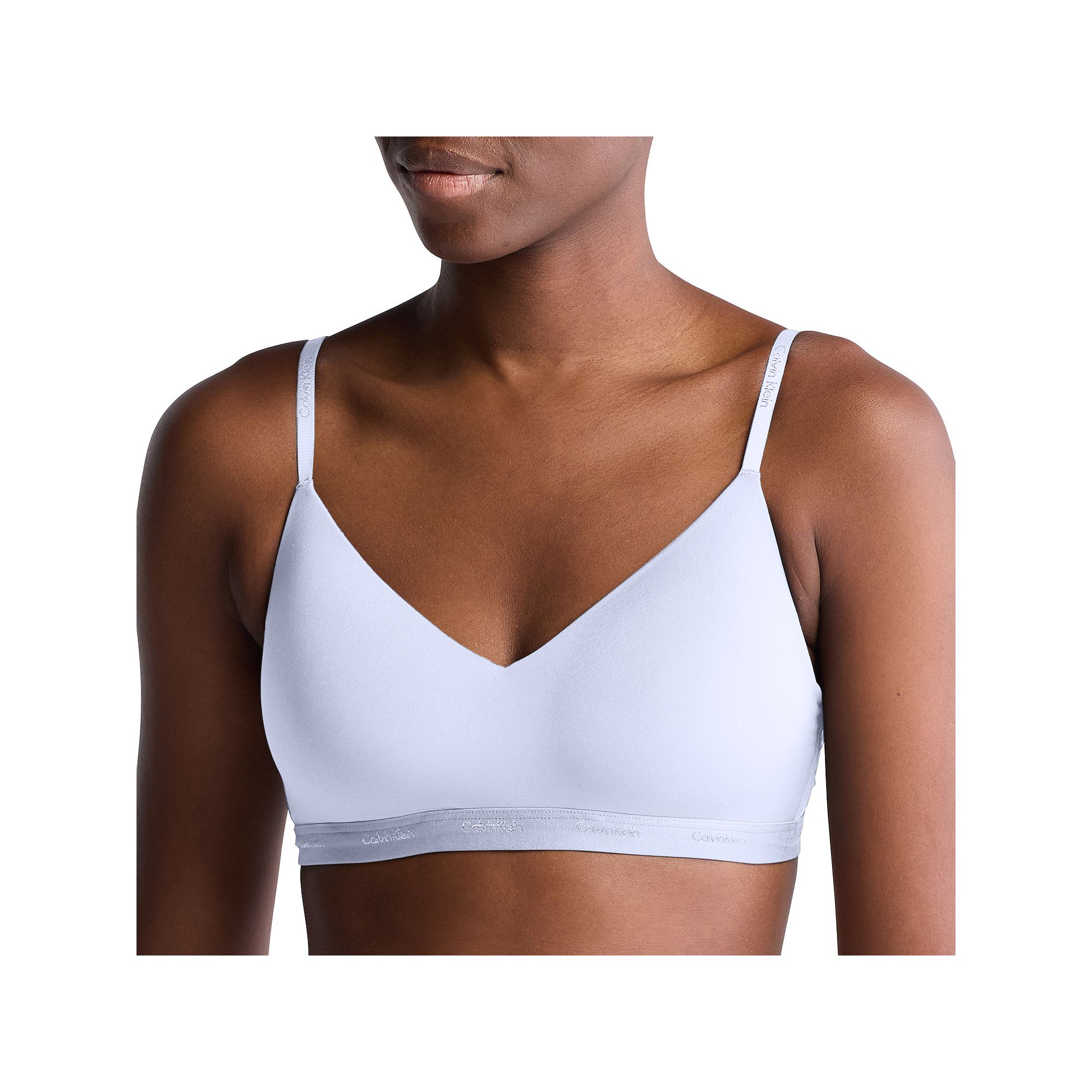 Womens Calvin Klein Form to Body Lightly Lined Bralette QF7618, Size: XS, 