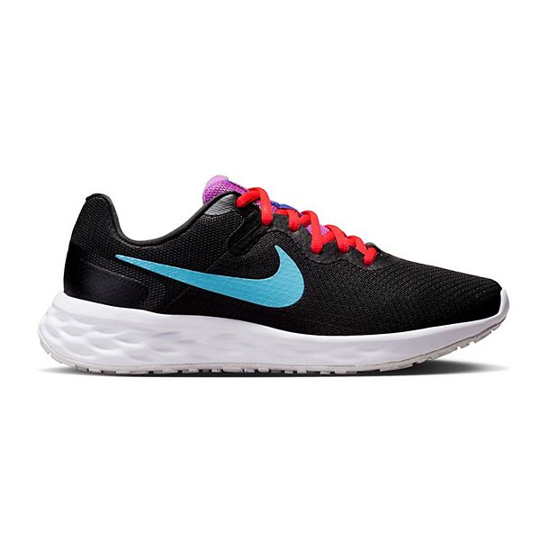 Nike revolution black blue best sale