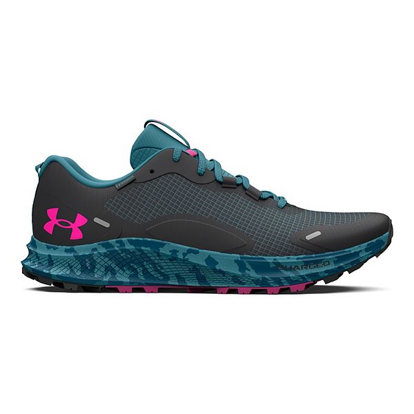 Under Armour Charged Bandit TR 2 Women's Running Shoes - Jet Gray Stwtr Rb Pnk (12)