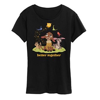 Disney's Wish Valentino and Star Women's Better Together Graphic Tee