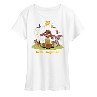 Disney's Wish Valentino and Star Women's Better Together Graphic Tee