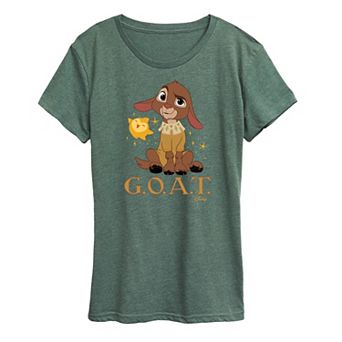 Disney's Wish Valentino and Star Women's Goat Graphic Tee