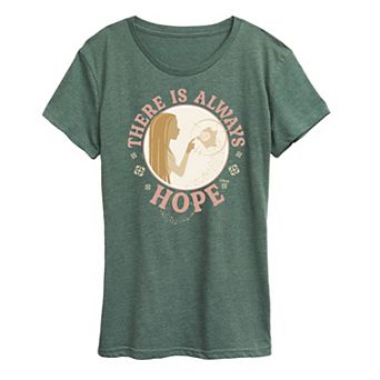 Disney's Wish Asha and Star Women's There Is Always Hope Graphic Tee