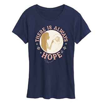 Disney's Wish Asha and Star Women's There Is Always Hope Graphic Tee