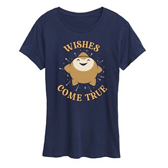 Disney's Wish Star Women's Wishes Come True Graphic Tee