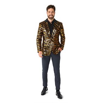 Men's OppoSuits Tiger Royale Sequin Blazer
