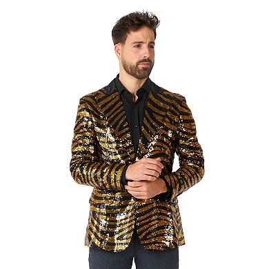 Men's OppoSuits Tiger Royale Sequin Blazer