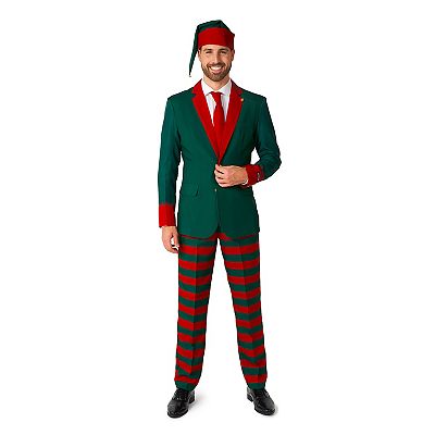 Men s Suitmeister Christmas Santa Elf Suit