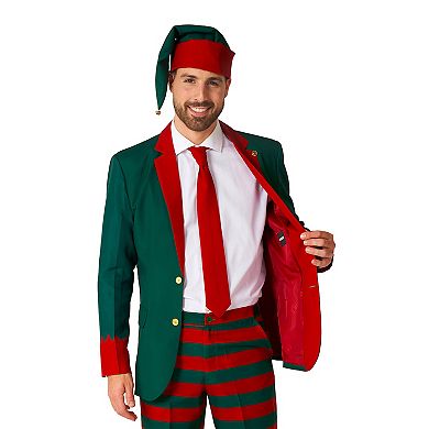 Men's Suitmeister Christmas Santa Elf Suit