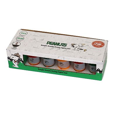 Peanuts Beagle Scout Collection Snoopy String Lights Set