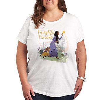 Disney's Wish Plus Fairytale Friends Graphic Tee