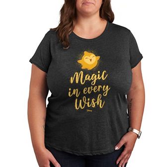 Disney's Wish Plus Magic In Every Wish Graphic Tee