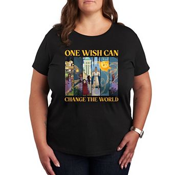 Disney's Wish Plus Change The World Graphic Tee