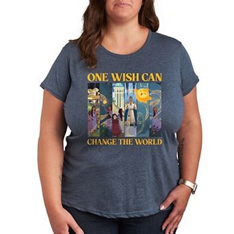Disney's Wish Plus Change The World Graphic Tee