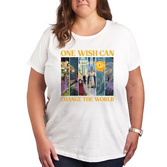 Disney's Wish Plus Change The World Graphic Tee
