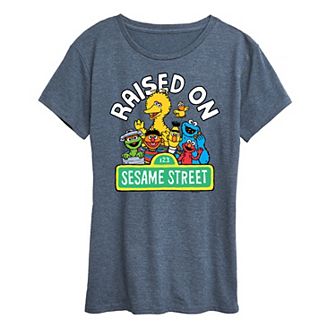 Women's Sesame Street Raised Graphic Tee