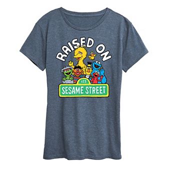 Women's Sesame Street Raised Graphic Tee