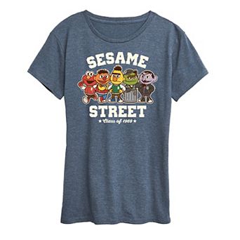 Women's Sesame Street Collegiate Graphic Tee