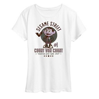Women's Sesame Street Count Von Count Graphic Tee