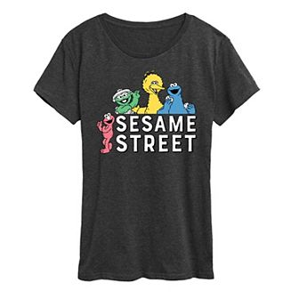 Women's Sesame Street Group Graphic Tee