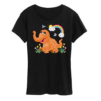 Women's Sesame Street Snuffleupagus Graphic Tee
