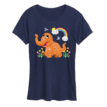 Women's Sesame Street Snuffleupagus Graphic Tee
